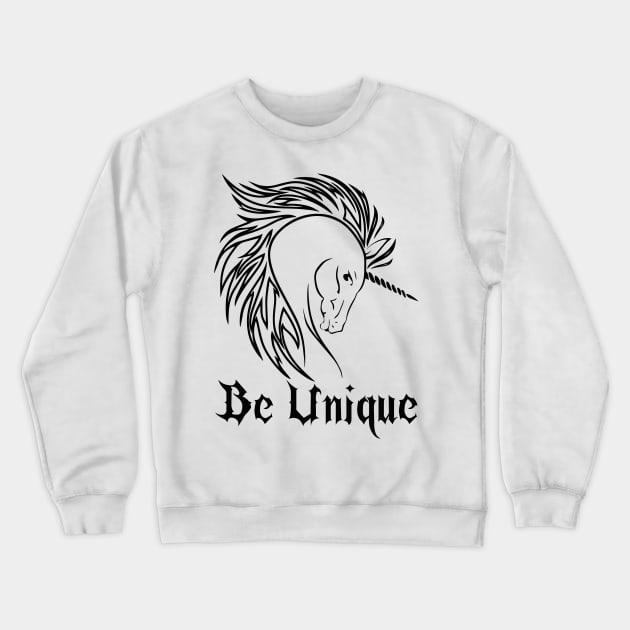 Be unique Crewneck Sweatshirt by GNDesign